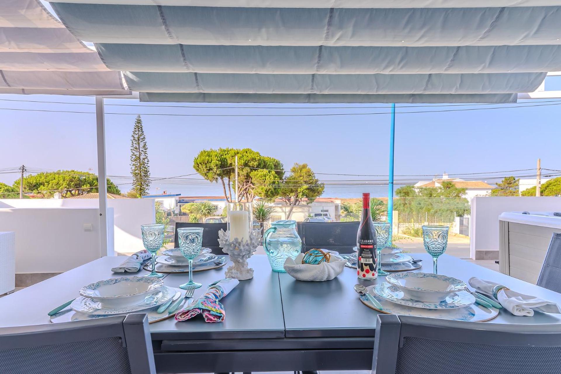 Casa Mazagon Con Vistas Al Mar Villa Eksteriør bilde